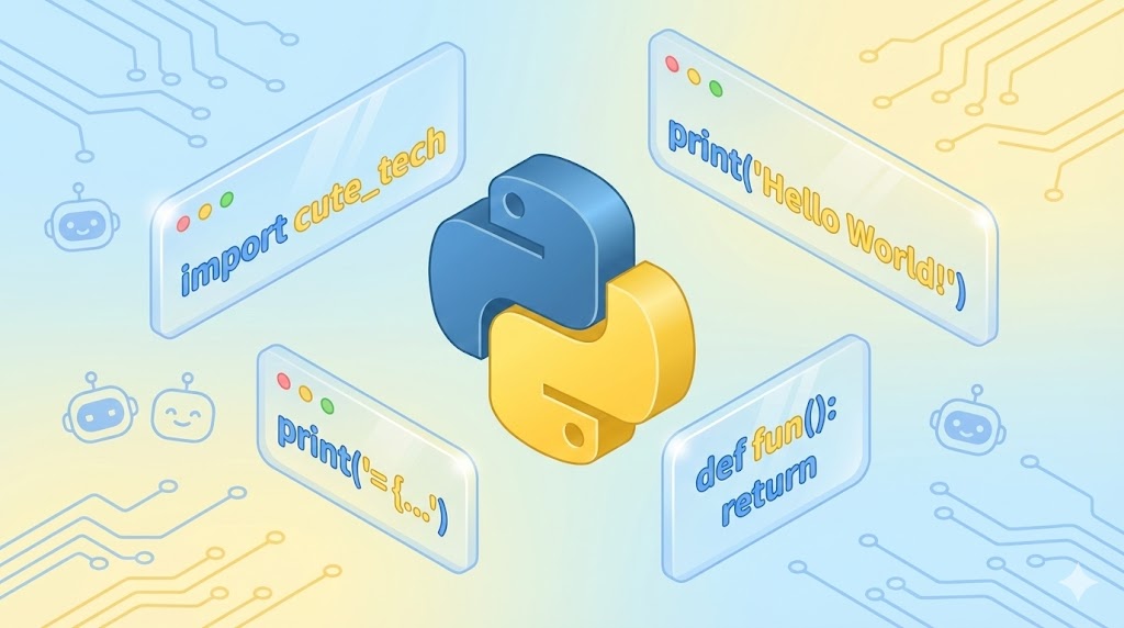 Python code editor for AI model fine-tuning script Hardware Related Image